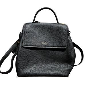 Kate Spade Black Kingston Drive Simona Backpack Purse